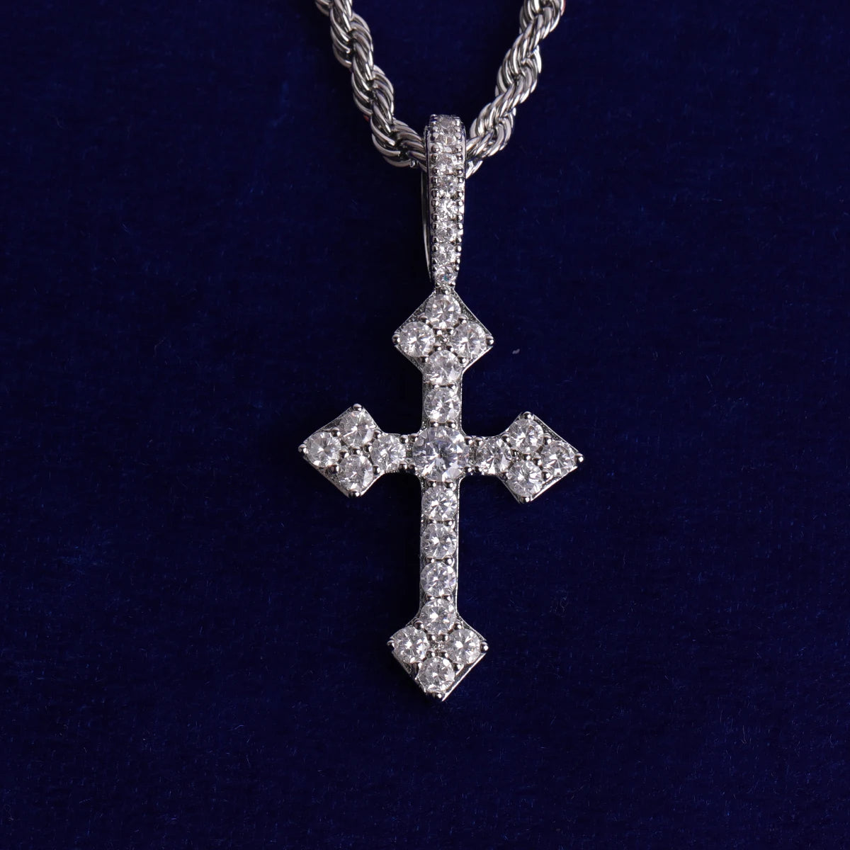 Bling "Cross" Pendant XV