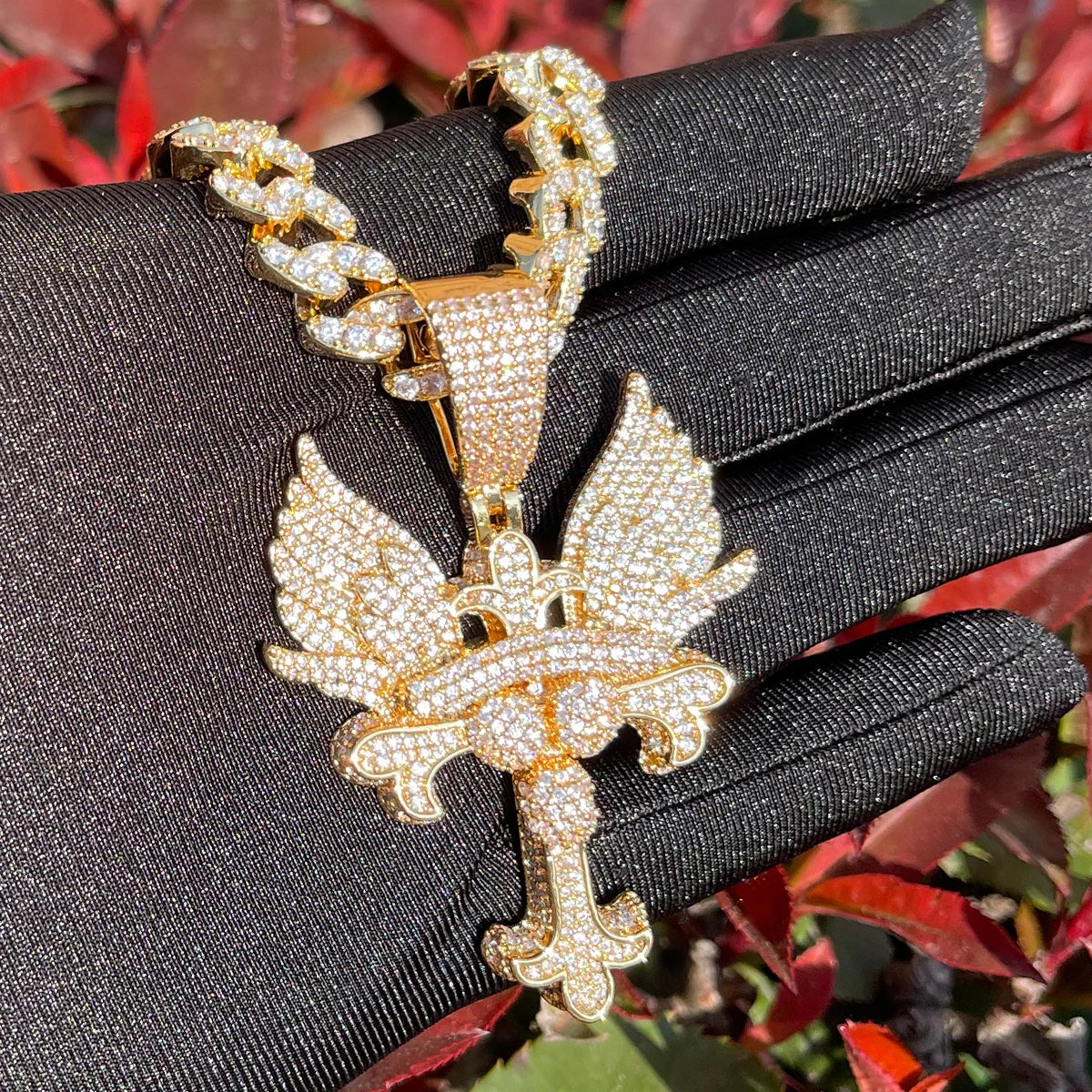 Bling "Cross XVIII" Pendant