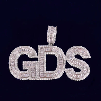 Bling "Baguettes" Custom Pendant