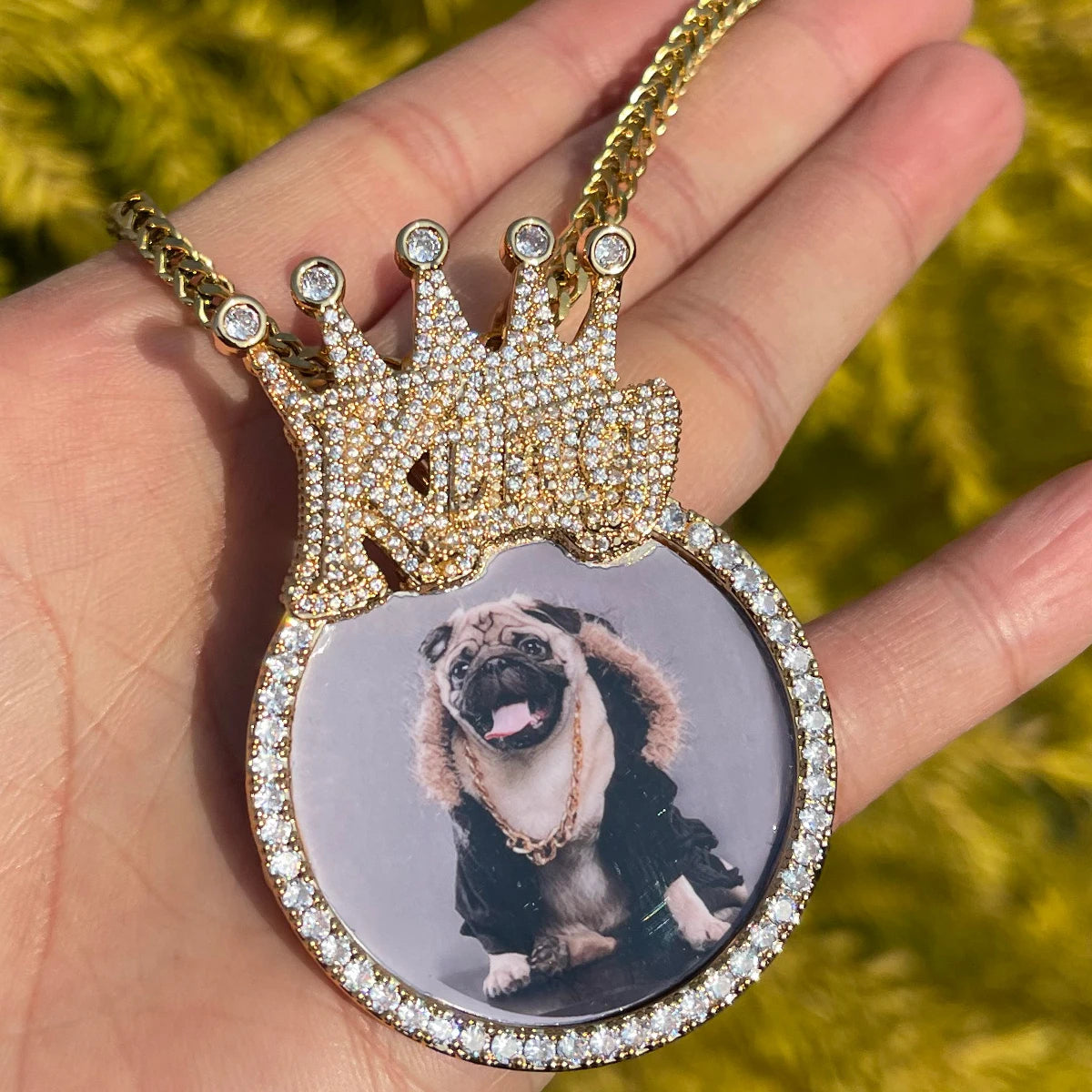 Bling "King" Custom Photo