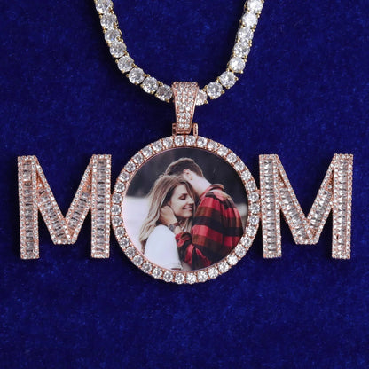 Bling "Mom" Custom Photo