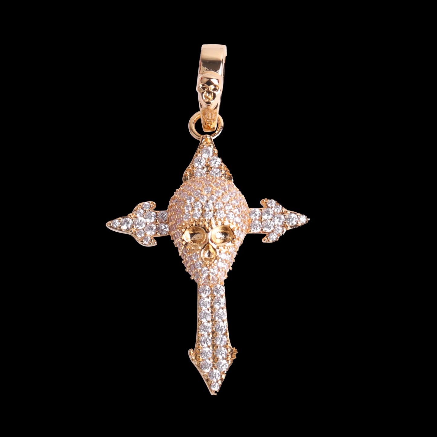 Bling "Skull Cross" Pendant