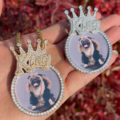 Bling "King" Custom Photo