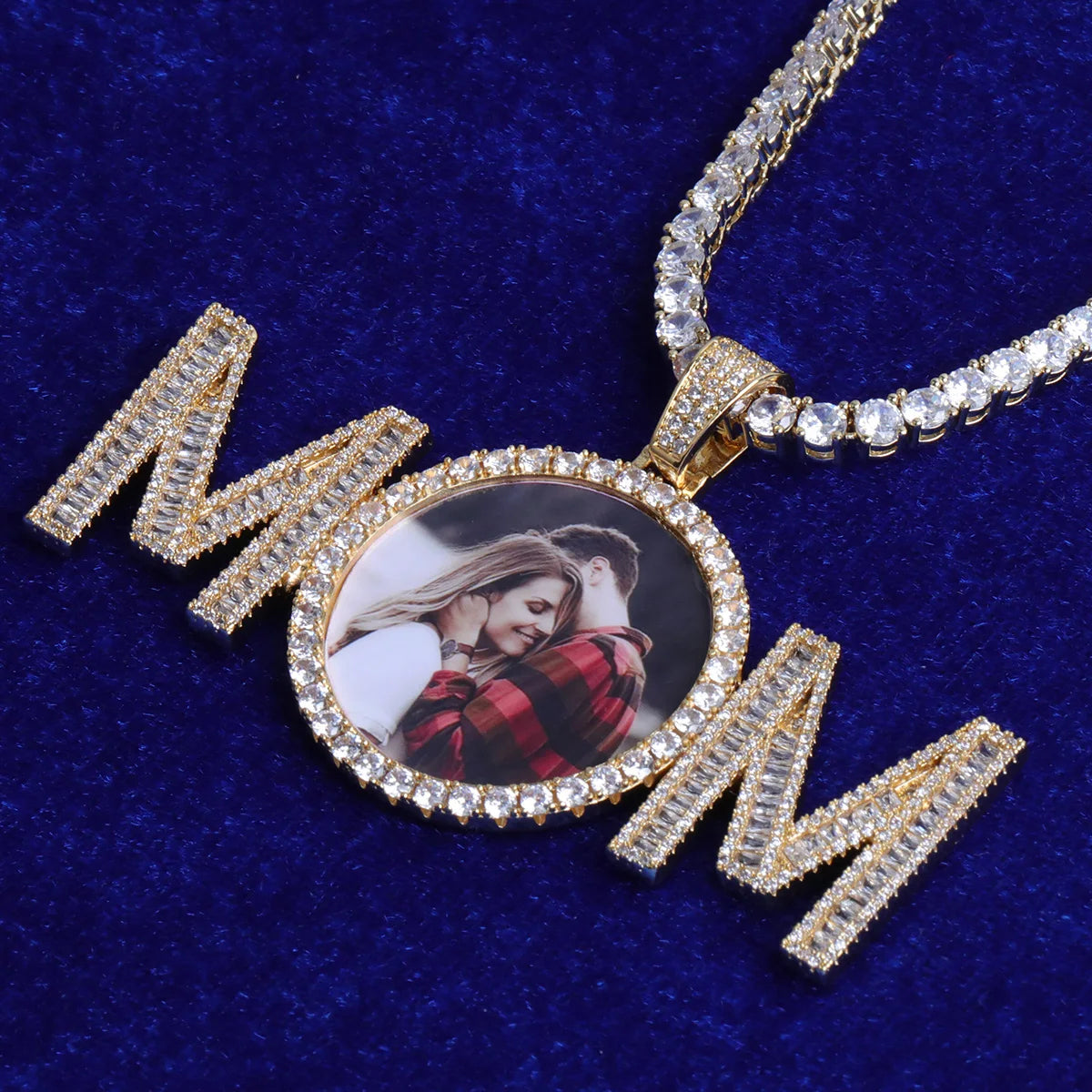 Bling "Mom" Custom Photo