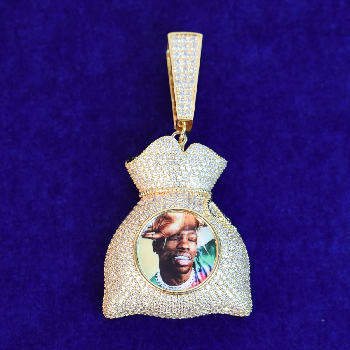 Bling "Money Bag" Custom Photo