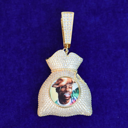 Bling "Money Bag" Custom Photo