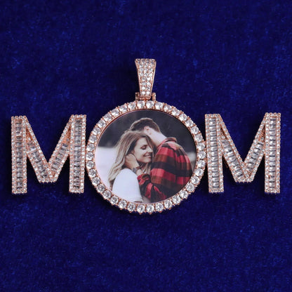 Bling "Mom" Custom Photo