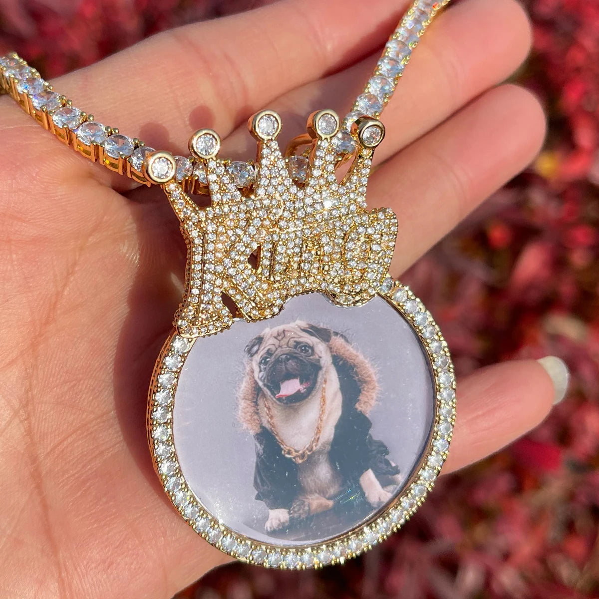 Bling "King" Custom Photo