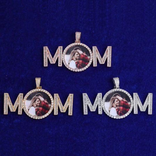 Bling "Mom" Custom Photo