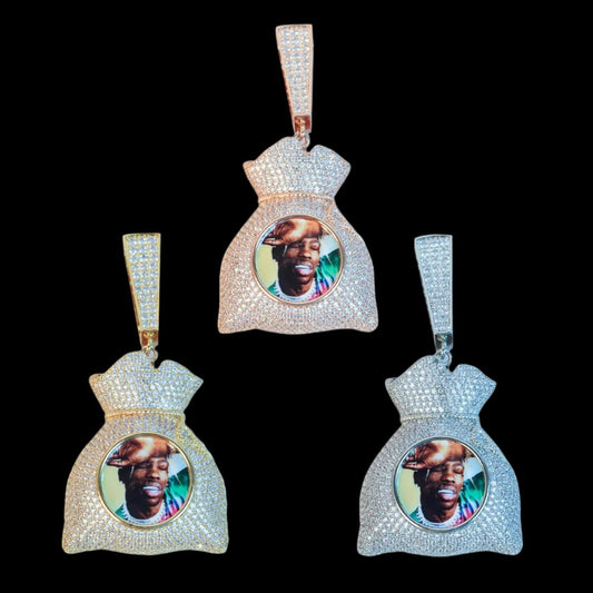 Bling "Money Bag" Custom Photo