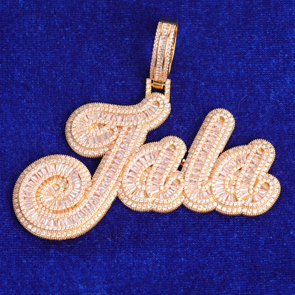 Bling "Baguettes" Custom Pendant III