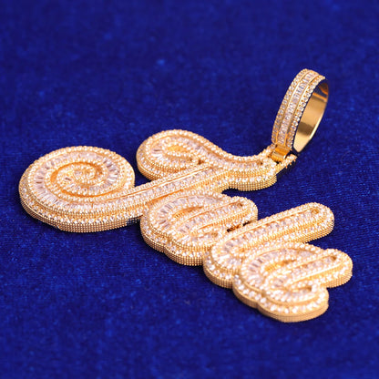 Bling "Baguettes" Custom Pendant III