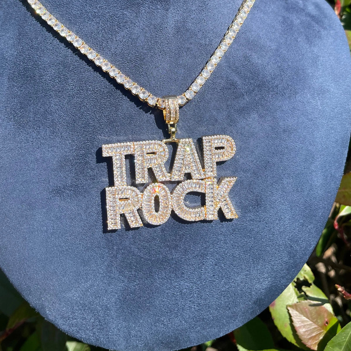 Bling "Trap Rock" Custom Pendant