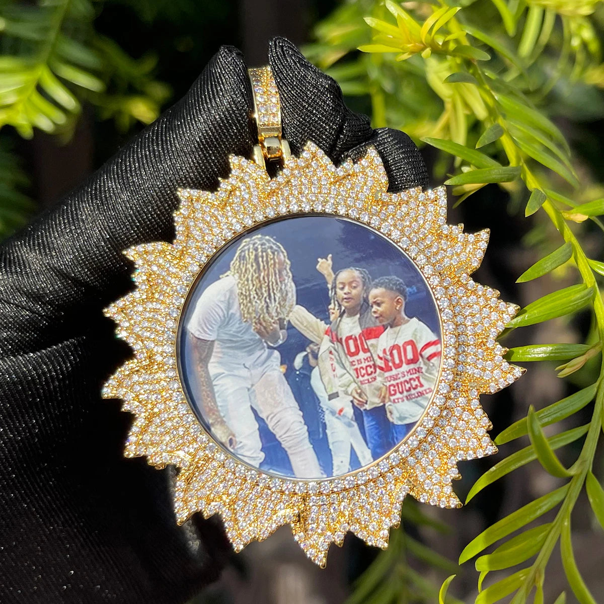 Bling "Sun" Custom Photo