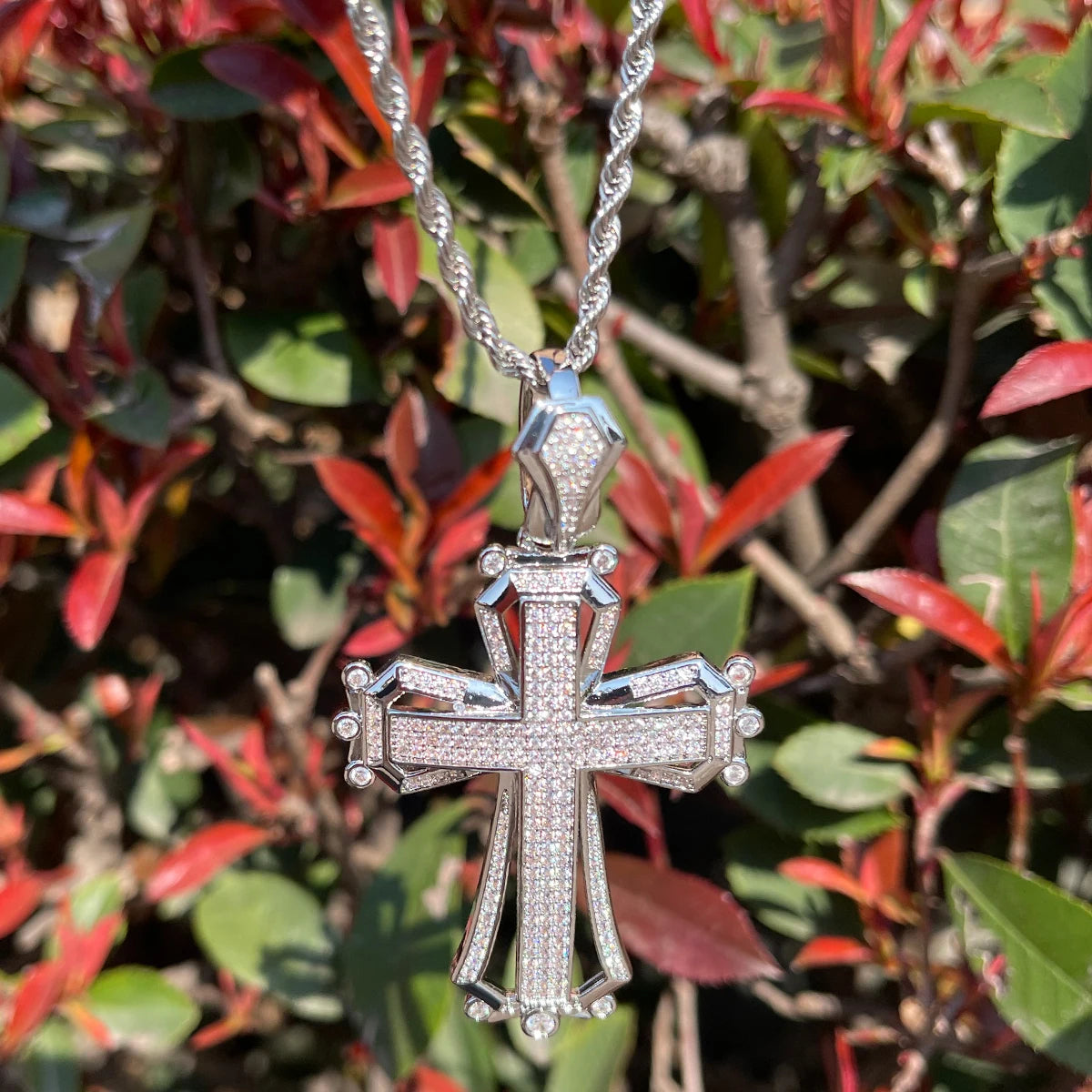 Bling "Cross VII" Pendant