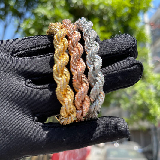 Bling "Thicc Rope" Bracelet