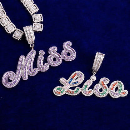 Bling "Miss" Custom Pendant