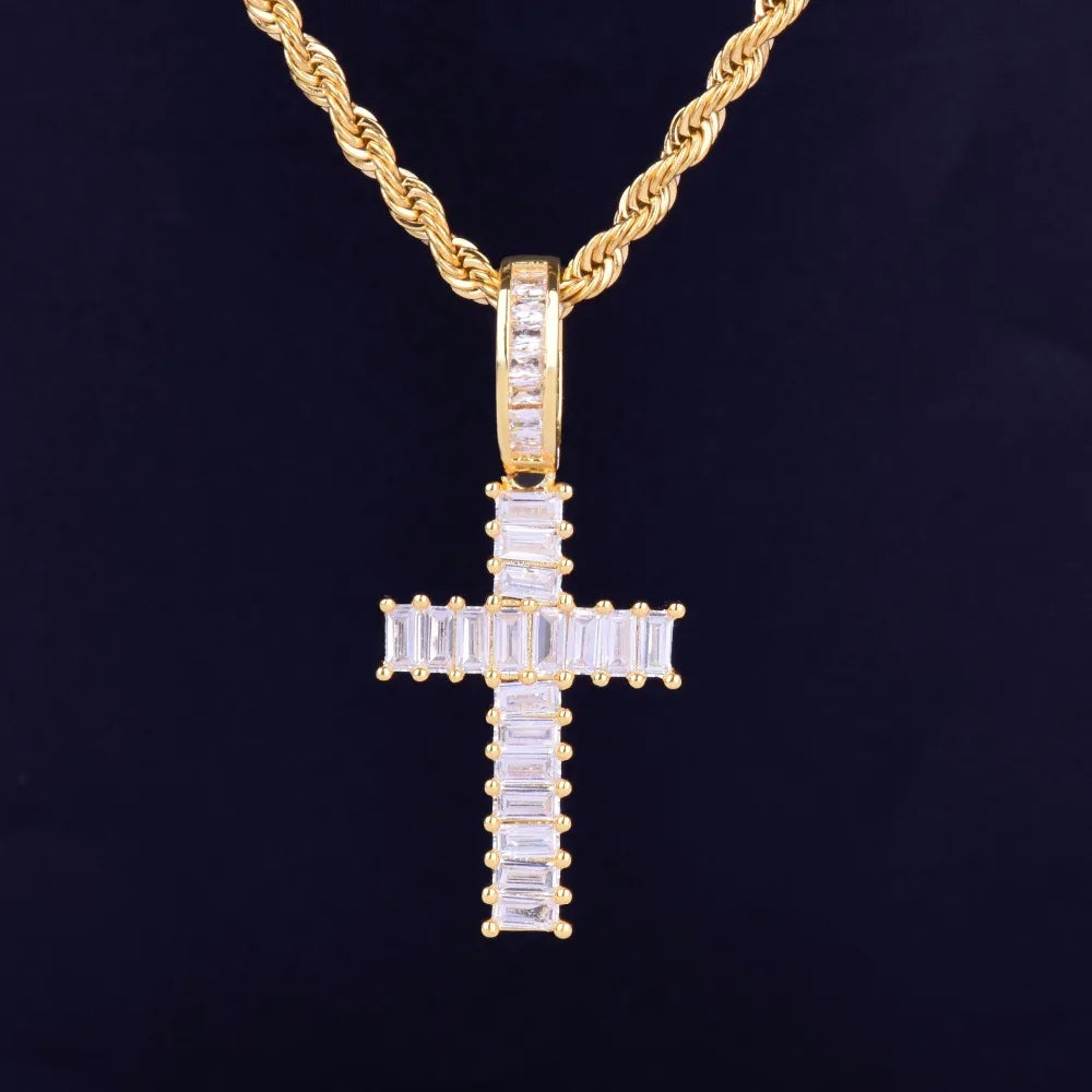 Bling "Cross X" Pendant