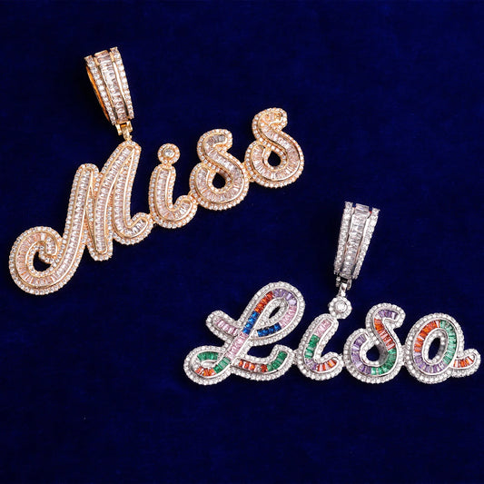 Bling "Miss" Custom Pendant