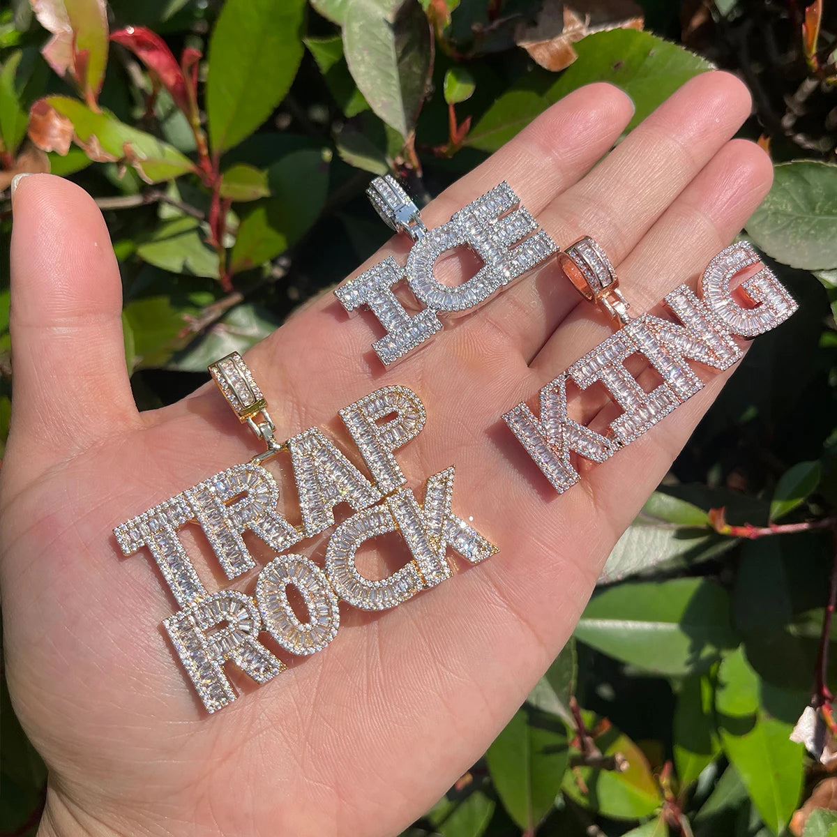 Bling "Trap Rock" Custom Pendant