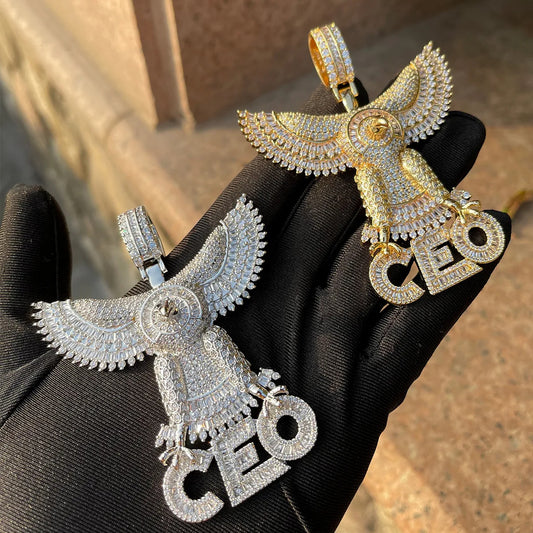 Bling "Big Eagle CEO" Pendant