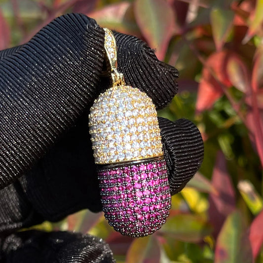 Bling "Magic Pill" Pendant