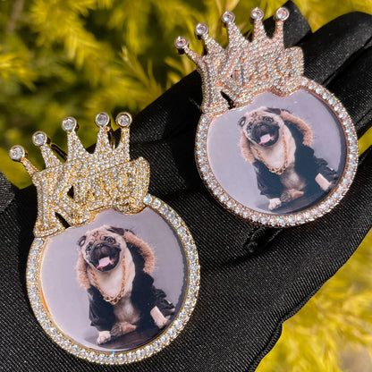 Bling "King" Custom Photo