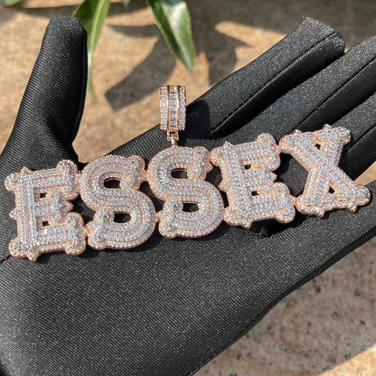 Bling "Trappin' Hard" Custom Pendant