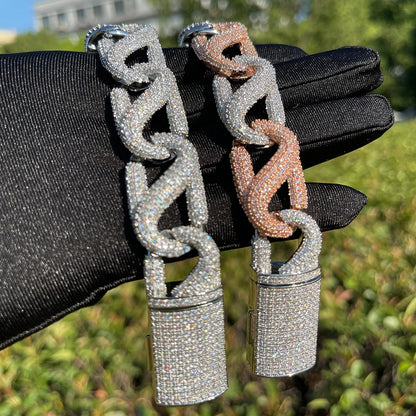 Bling "Snake Link" Bracelet