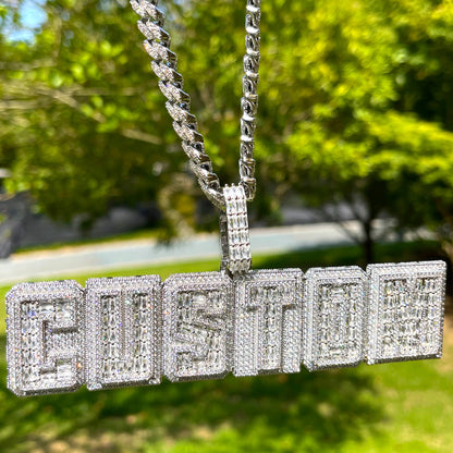 Bling "Baguettes" Custom Pendant II