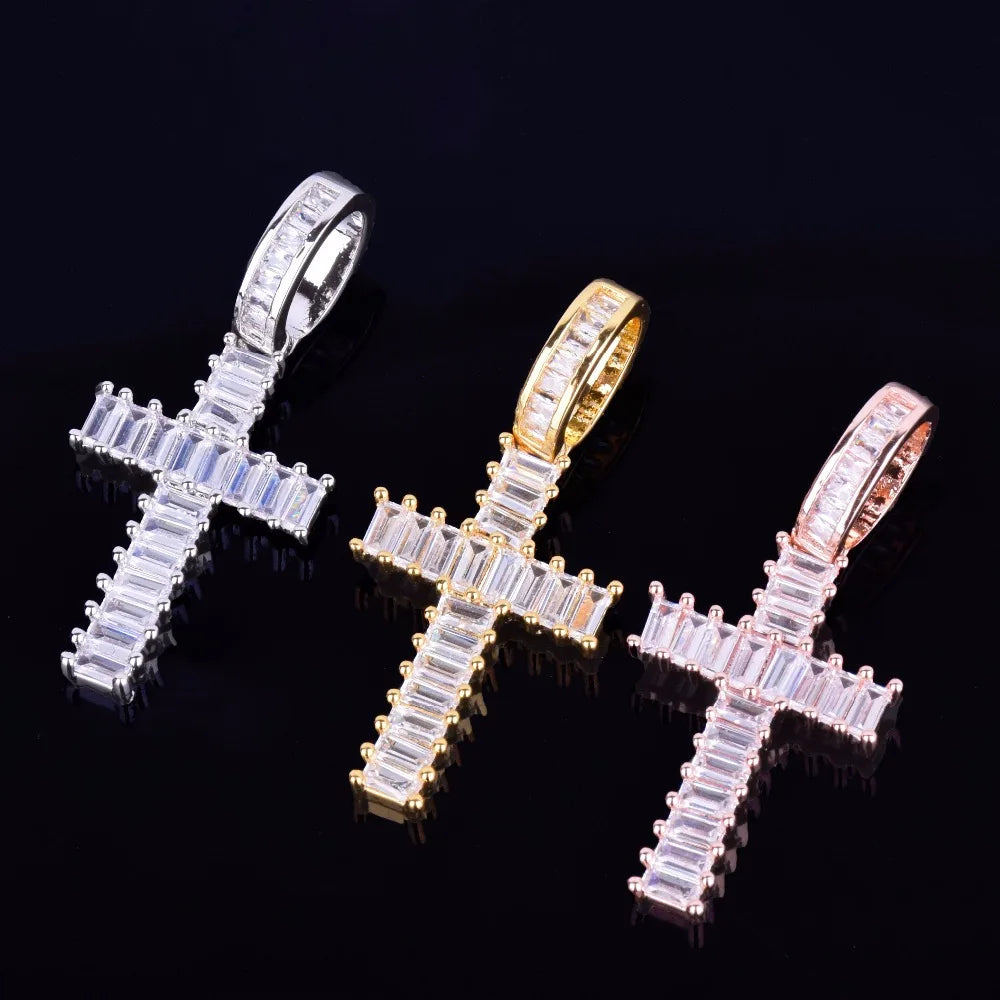 Bling "Cross X" Pendant