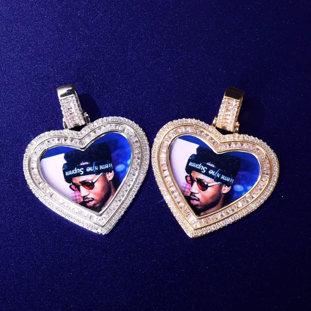 Bling "Heart" Custom Photo