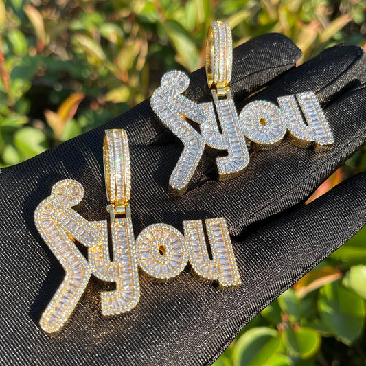 Bling "F*** You" Pendant