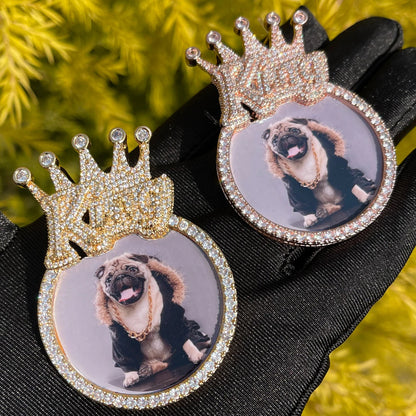 Bling "King" Custom Photo