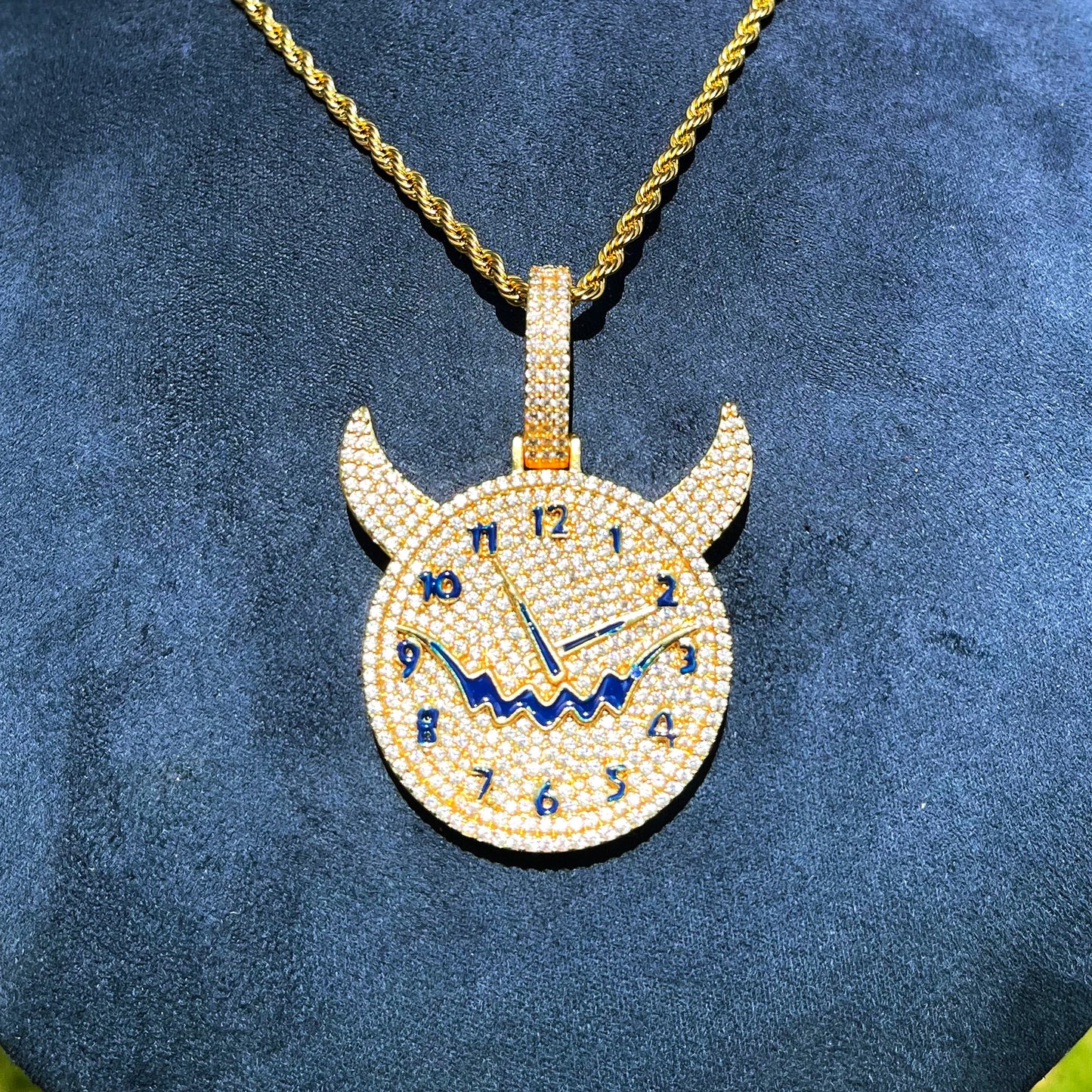 Bling "Demon Time" Pendant