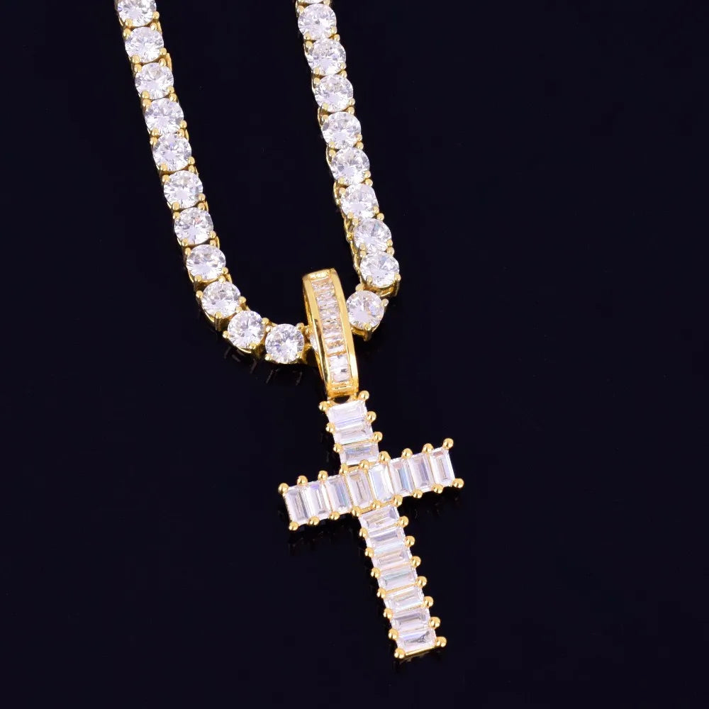 Bling "Cross X" Pendant