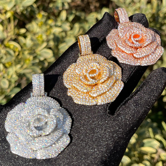 Bling "Rose" Pendant