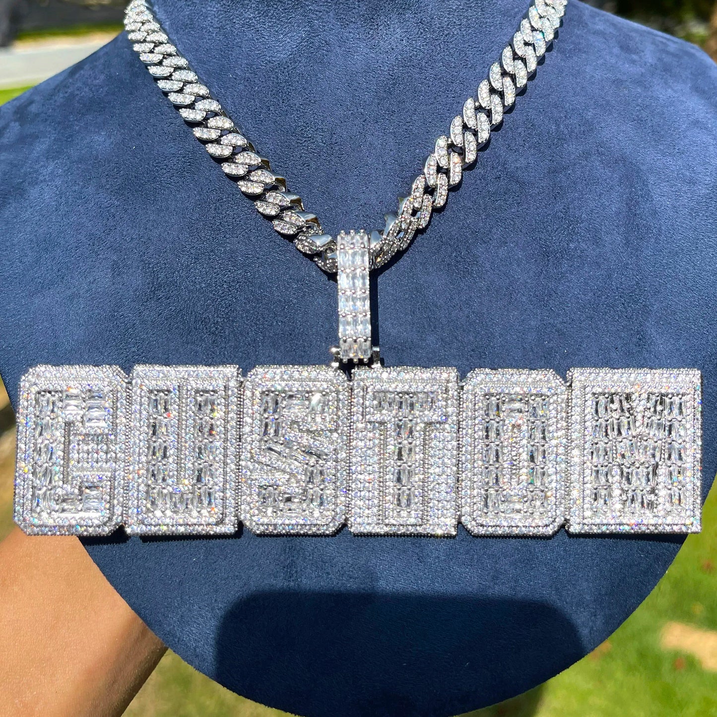 Bling "Baguettes" Custom Pendant II