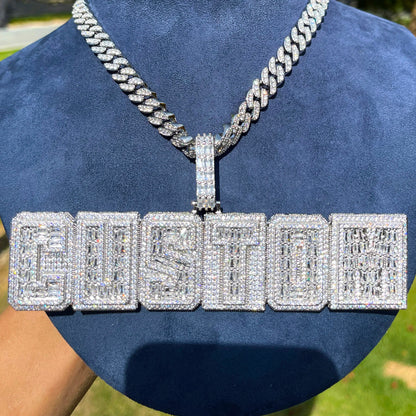 Bling "Baguettes" Custom Pendant II