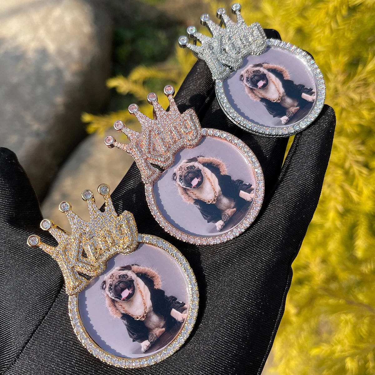 Bling "King" Custom Photo