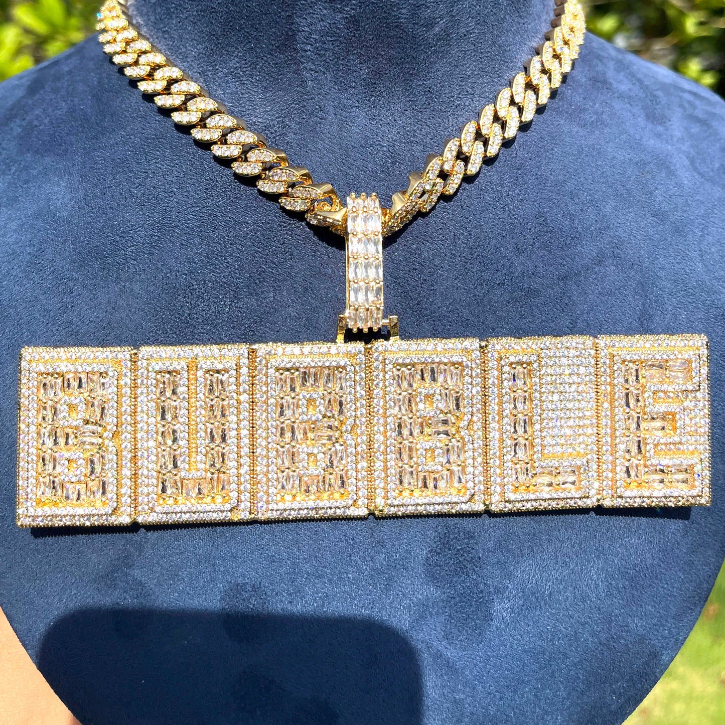 Bling "Baguettes" Custom Pendant II