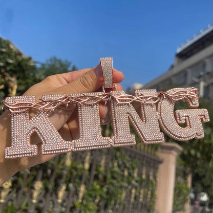 Bling "King" Custom Pendant