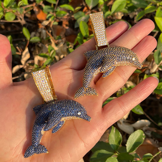 Bling "Dolphin" Pendant