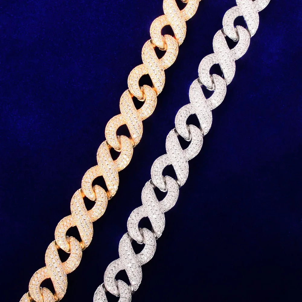 Bling "Infinity" Link Chain