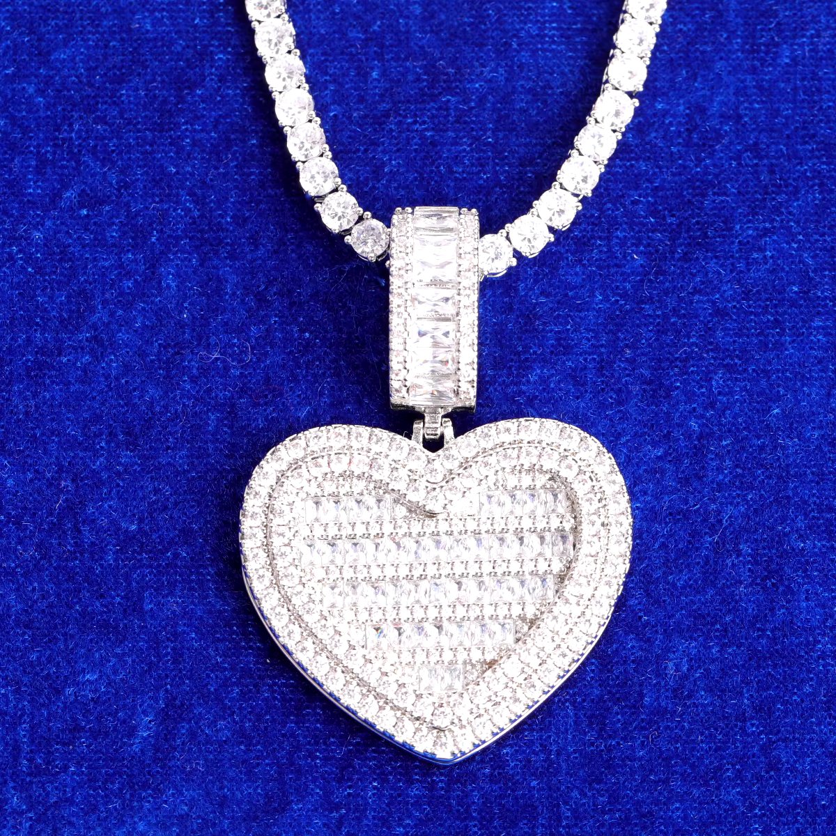 Bling "Heart" Custom Photo III