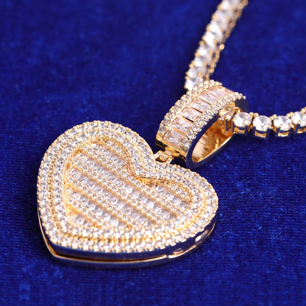 Bling "Heart" Custom Photo III