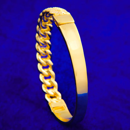 Bling "Bangle" Cuban Bracelet