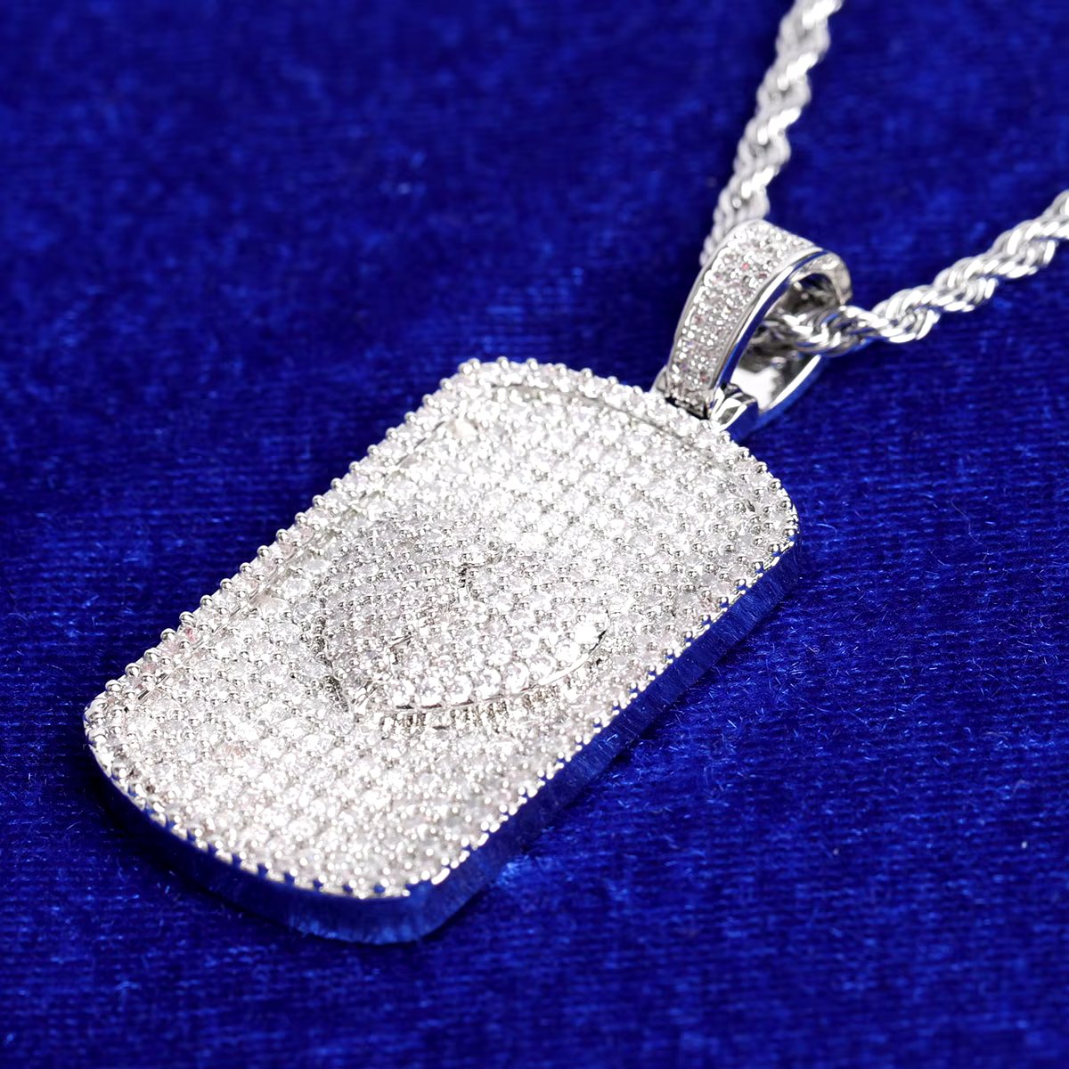 Bling "Dog Tag" Custom Photo