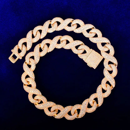 Bling "Infinity" Link Chain