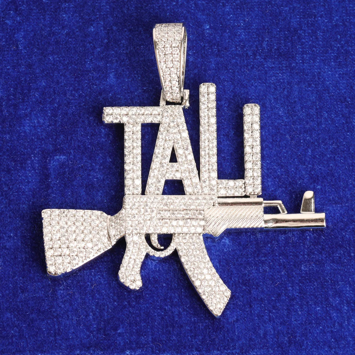 Bling "AK47" Custom Pendant